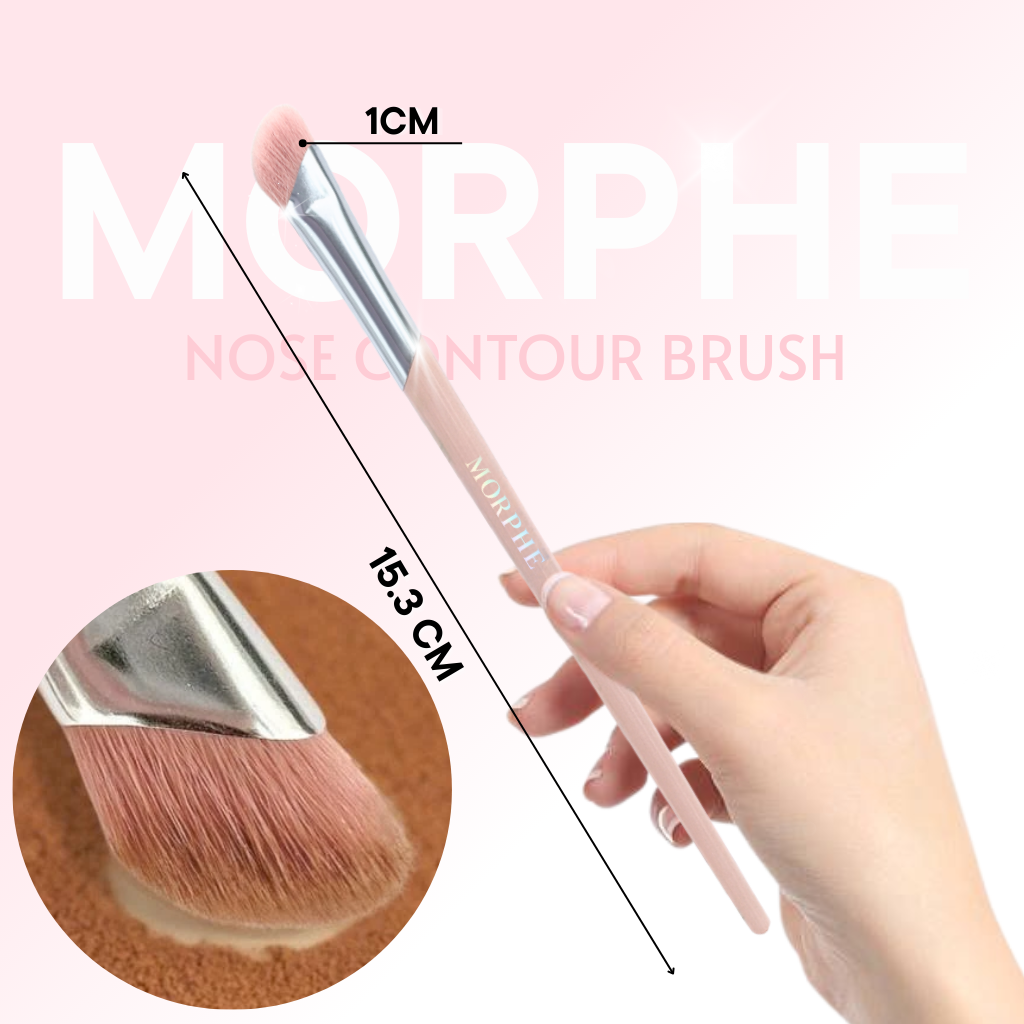 Cọ Tán Khối Mũi Kem Đầu Vát Liềm Dày Góc Cạnh Morphe Nose Contour Brush M199